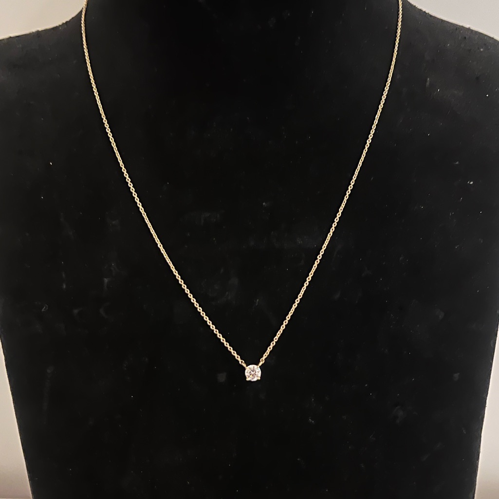 Nwt Diamonique 0.35ct Diamond Pendant